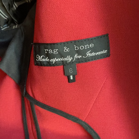 Rag & Bone Red Blazer - Picture 7 of 8